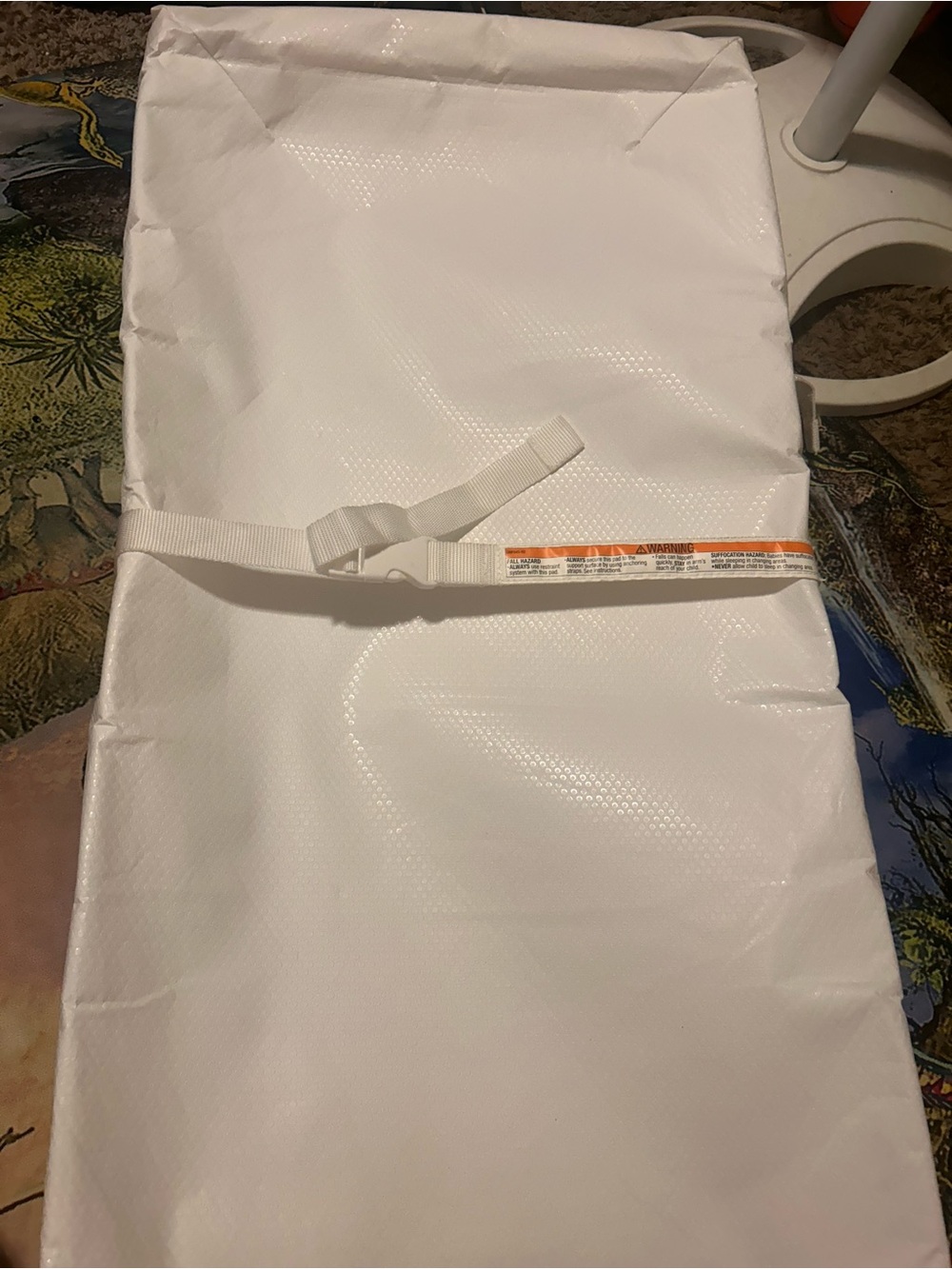 Sealy White Changing Table Pad